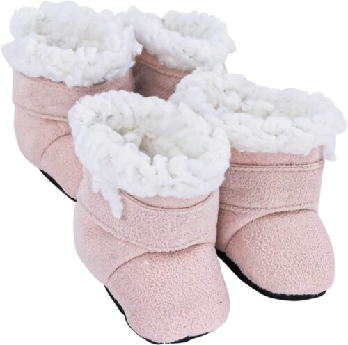 Play On Fall Sherpa Booties, Medium