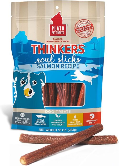 Plato Pet Salmon Thinkers Dog Treats - Image 3