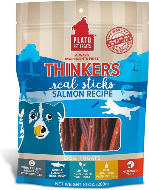 Plato Pet Salmon Thinkers Dog Treats