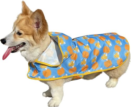 Rain Paws Hooded Pet Raincoat